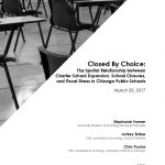 CLOSED BY CHOICE: THE SPATIAL RELATIONSHIP BETWEEN CHARTER SCHOOL EXPANSION, SCHOOL CLOSURES, AND FISCAL STRESS IN CHICAGO PUBLIC SCHOOLS