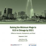 RAISING THE MINIMUM WAGE TO $15 IN CHICAGO BY 2021